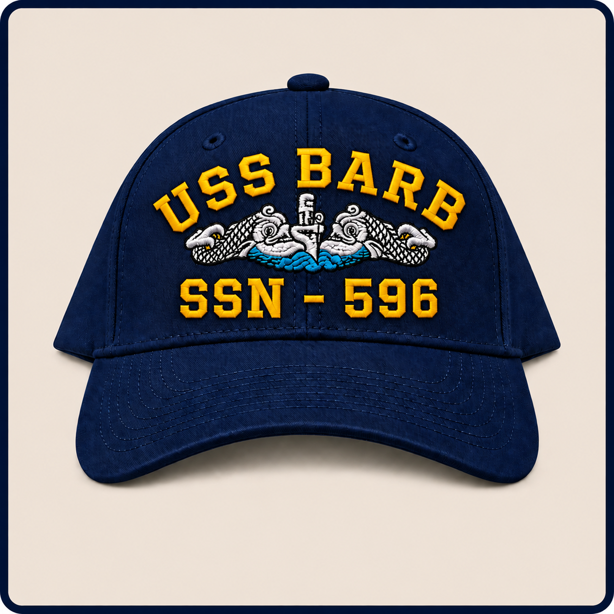USS BARB SSN-596 HAT approved boat mockup