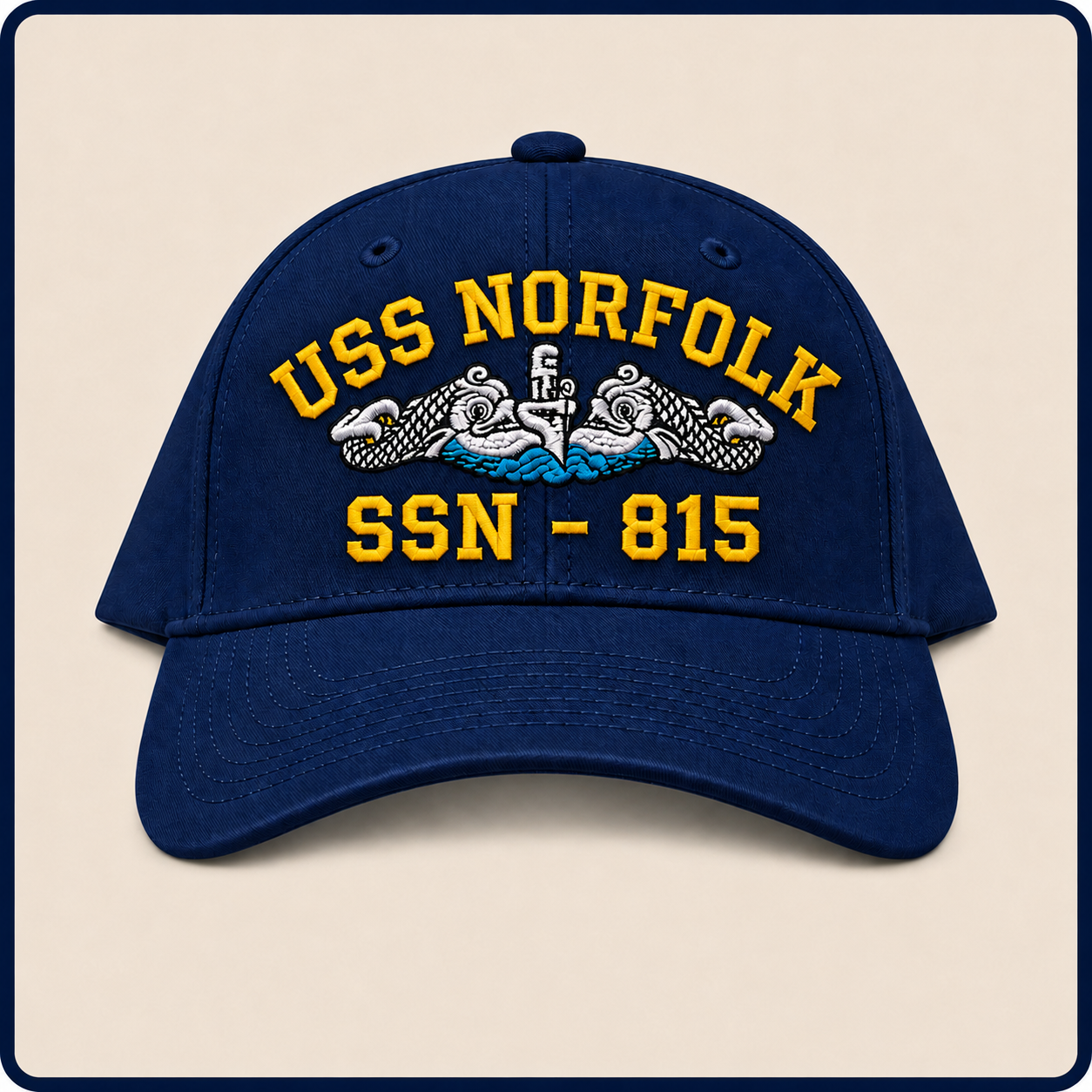 USS NORFOLK SSN-815 HAT approved boat mockup