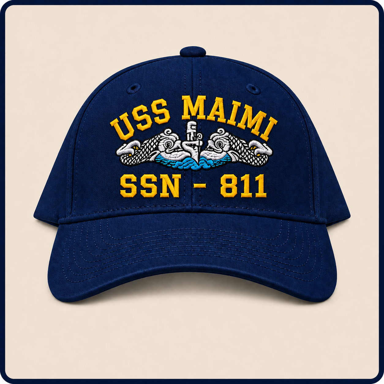 USS MAIMI SSN-811 HAT approved boat mockup