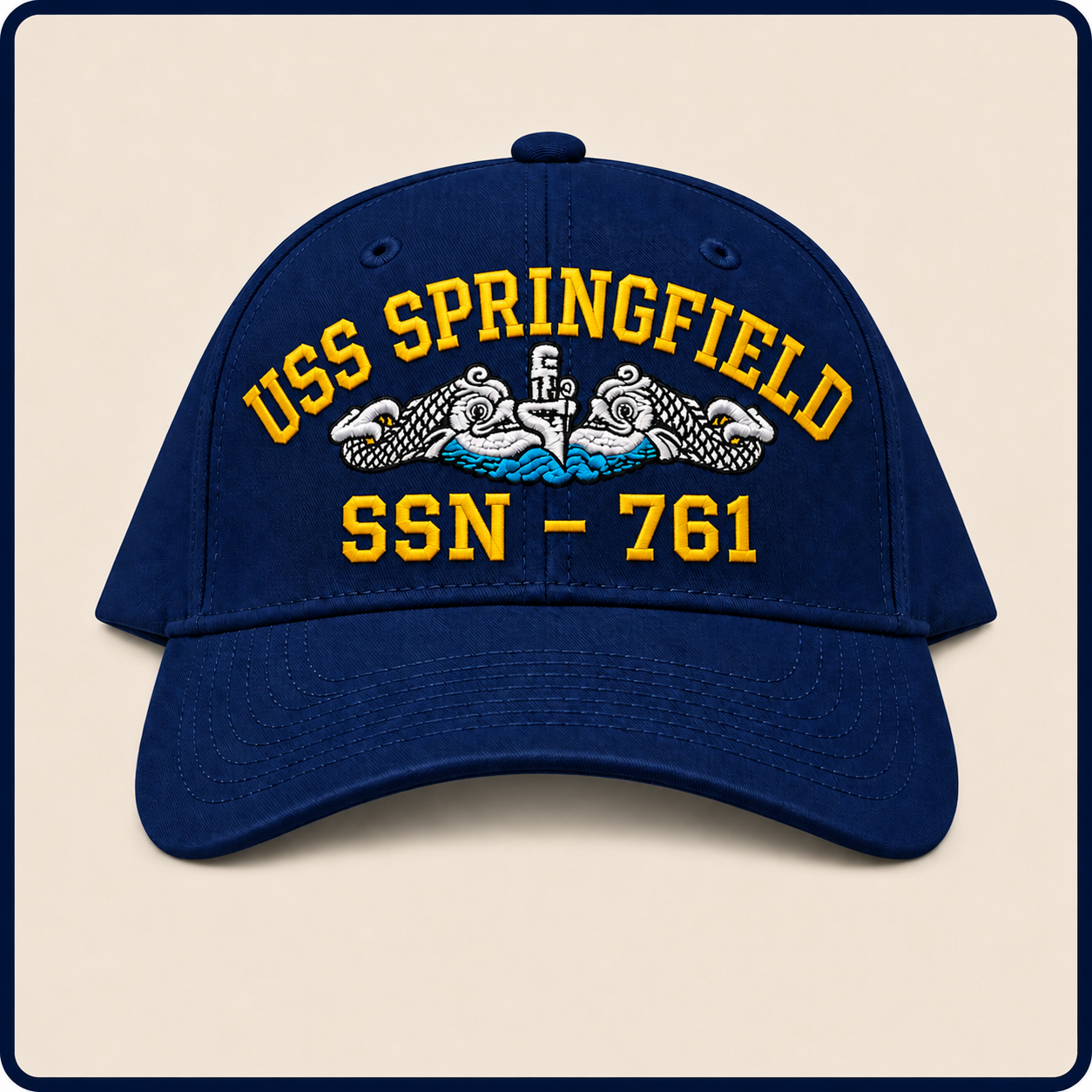 USS SPRINGFIELD SSN-761 HAT approved boat mockup