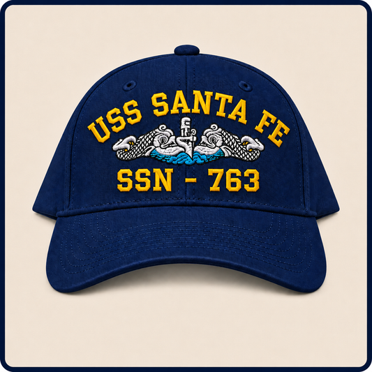 USS SANTA FE SSN-763 HAT approved boat mockup