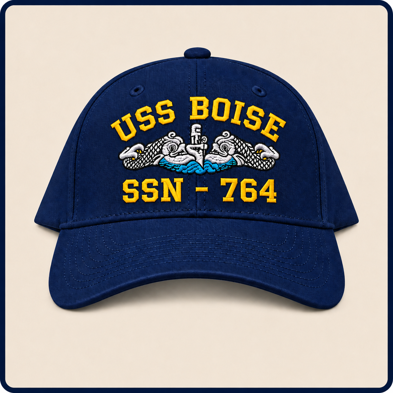 USS BOISE SSN-764 HAT approved boat mockup