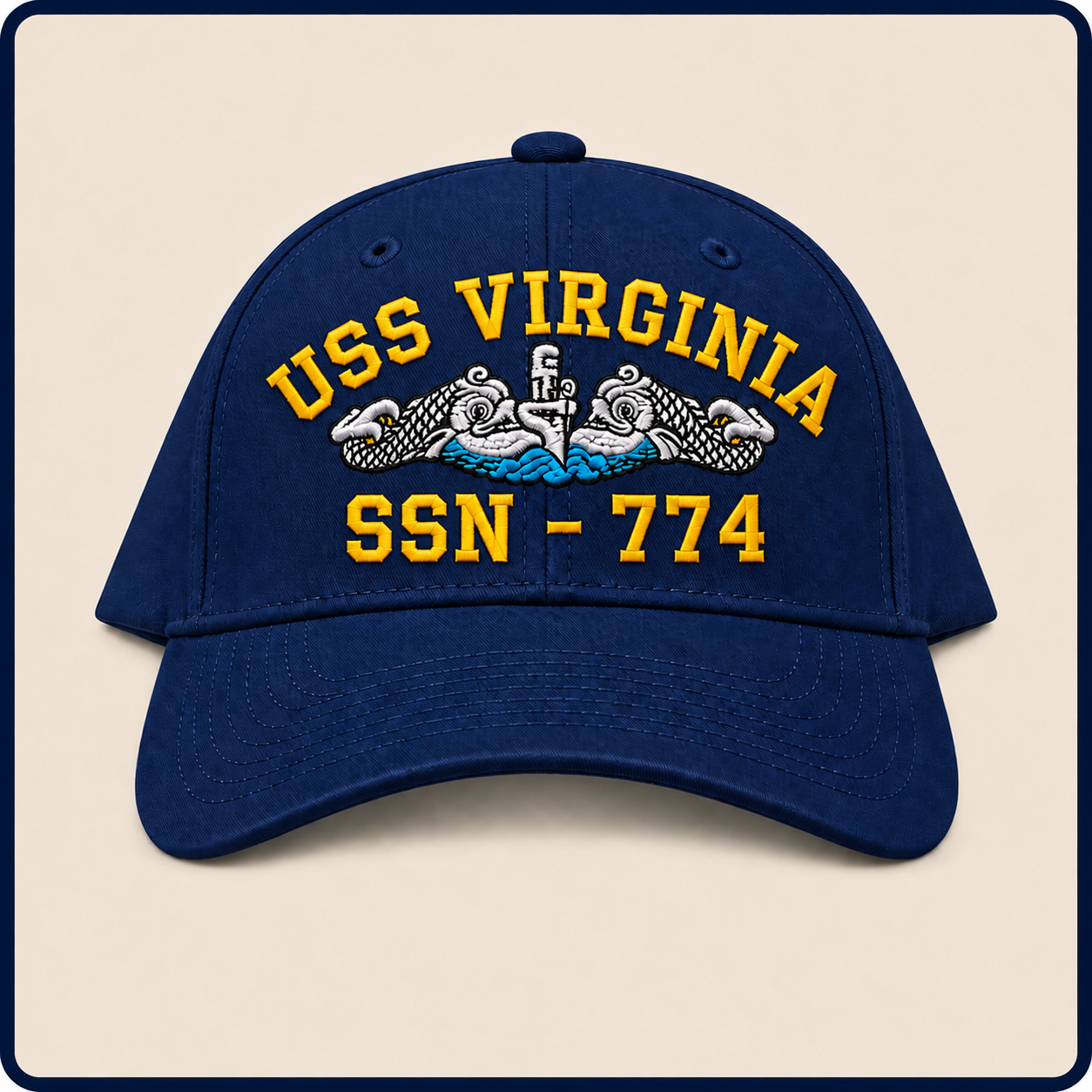 USS VIRGINIA SSN-774 HAT approved boat mockup
