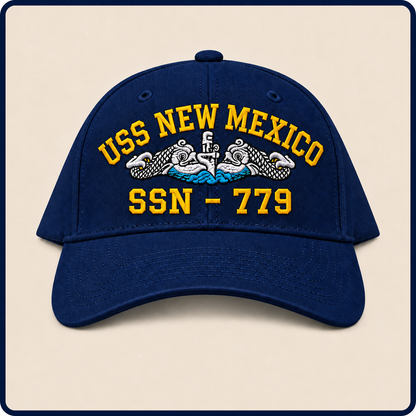 USS NEW MEXICO SSN-779 HAT approved boat mockup