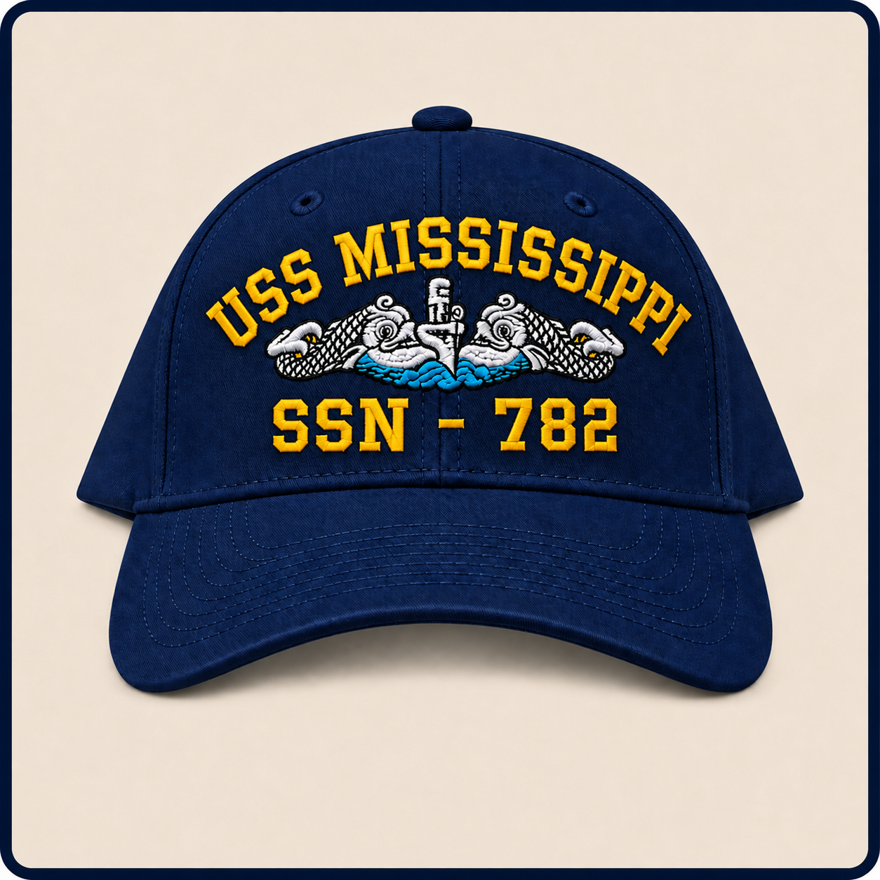 USS MISSISSIPPI SSN-782 HAT approved boat mockup