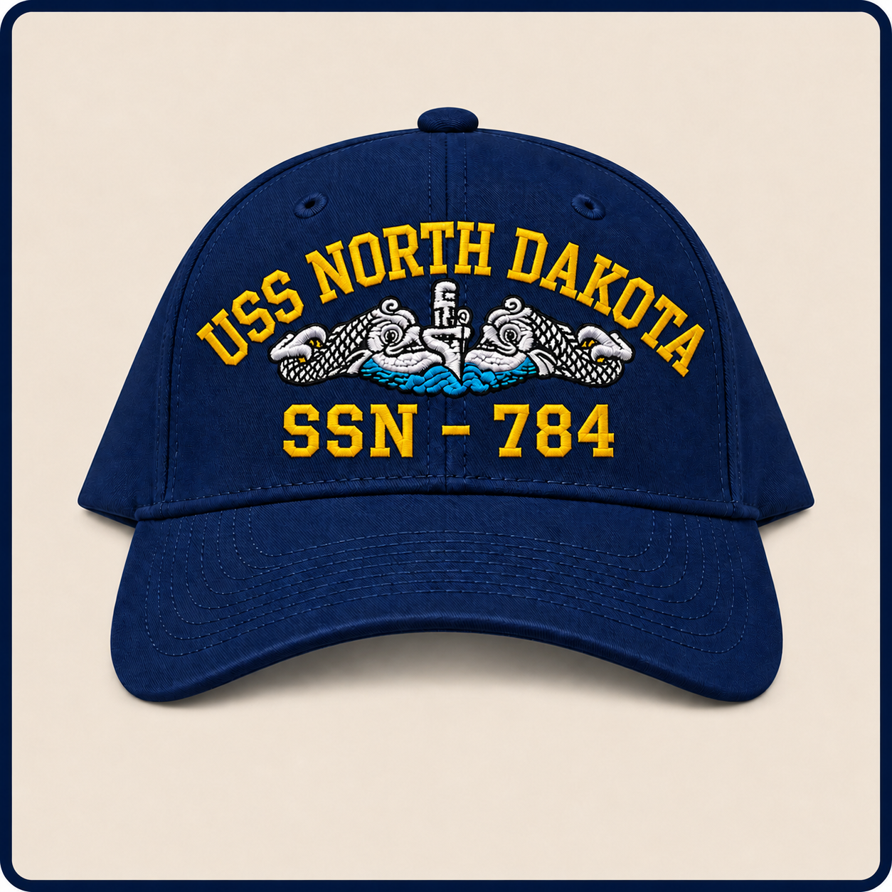 USS NORTH DAKOTA SSN-784 HAT approved boat mockup