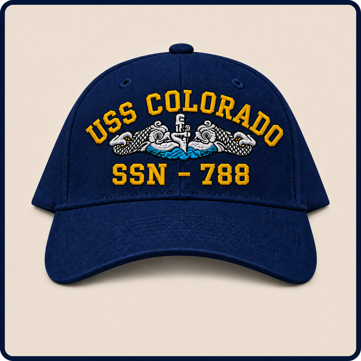 USS COLORADO SSN-788 HAT approved boat mockup