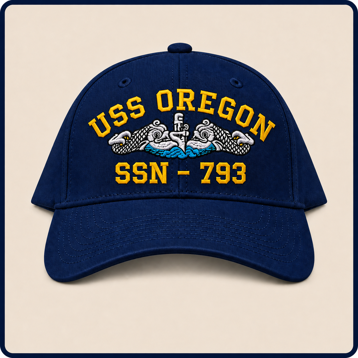 USS OREGON SSN-793 HAT approved boat mockup
