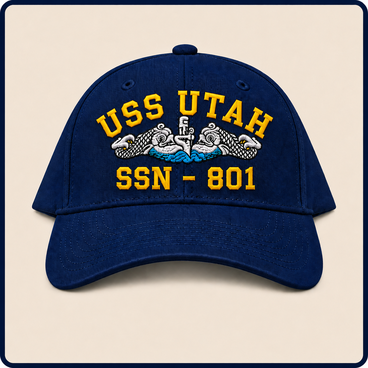 USS UTAH SSN-801 HAT approved boat mockup