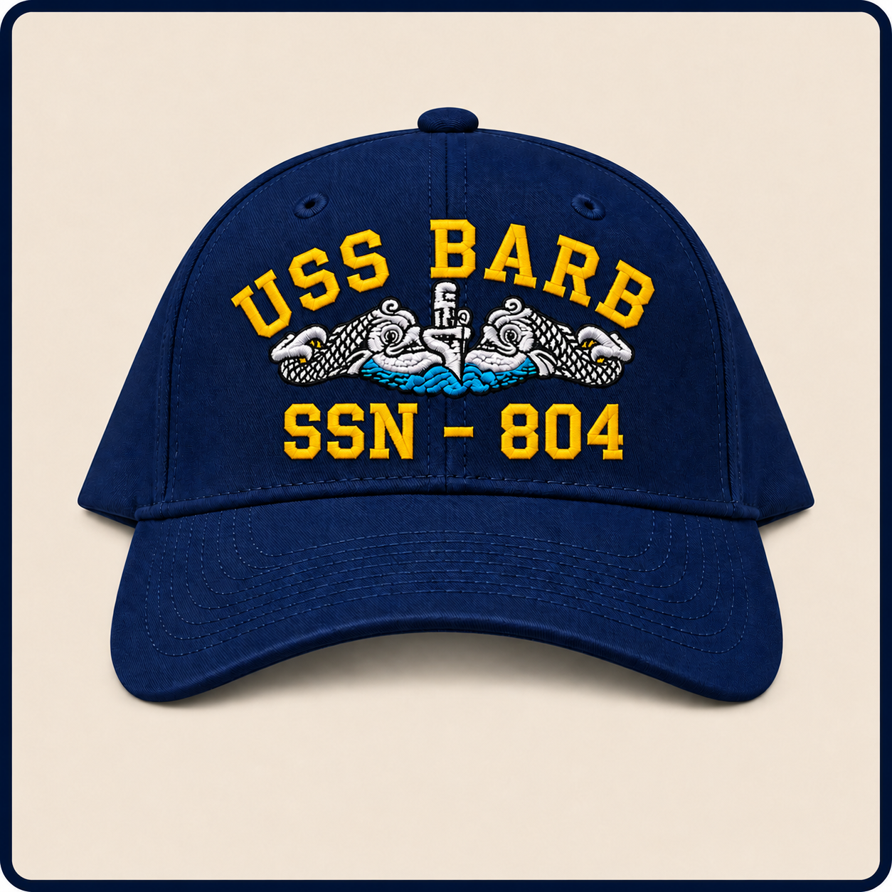 USS BARB SSN-804 HAT approved boat mockup