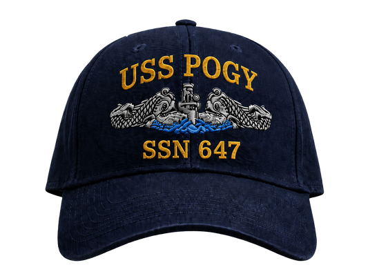 USS POGY 647 BALLCAP - CUSTOM OPTIONS